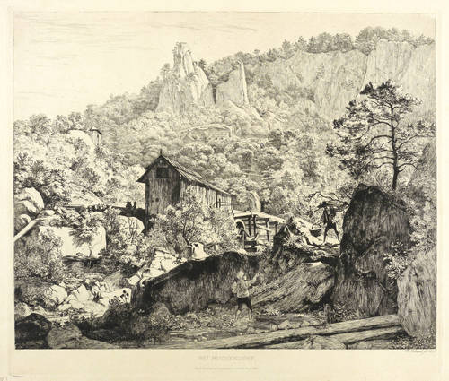 Erhard, Johann Christoph -  -  - Bey Muckendorf (Sägemühle bei Muggendorf)