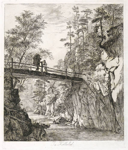 Erhard, Johann Christoph -  -  - Im Höllenthal (Höllental Schwarzau)