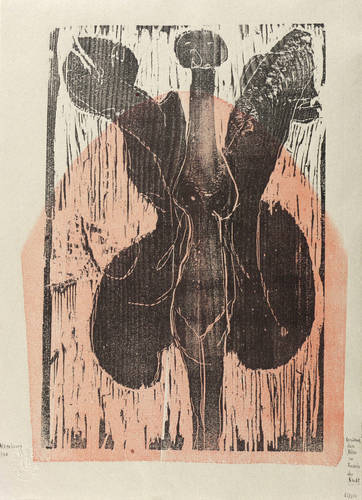 Altenbourg, Gerhard -  -  - Berückend diese Hälse im Rieseln der Nacht