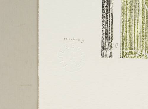 Altenbourg, Gerhard -  -  - Der Muse gewidmet