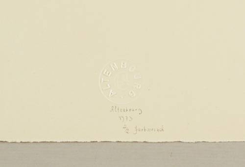 Altenbourg, Gerhard -  -  - Im Reigen der Nacht; wo, wo?