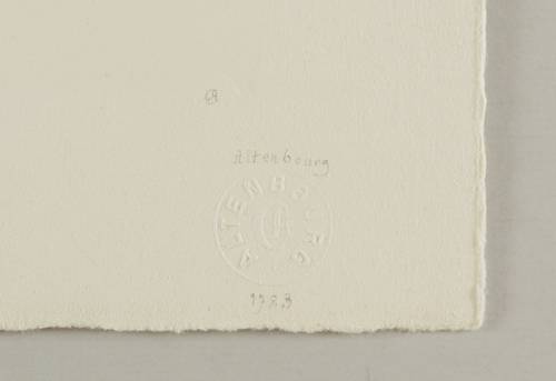 Altenbourg, Gerhard -  -  - Die Flügel der stillen Schonung