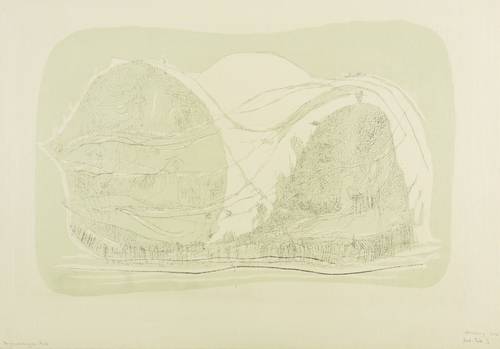 Altenbourg, Gerhard -  -  - Der grasverhangene Blick