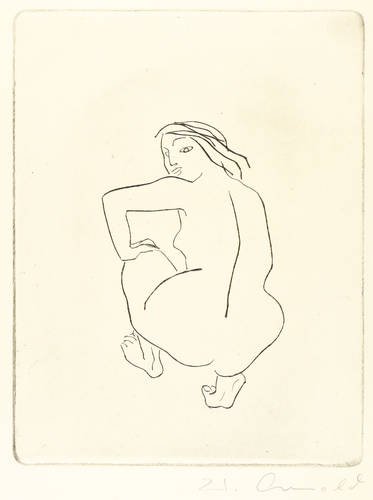 Arnold, Walter -  -  - Sich Umblickende