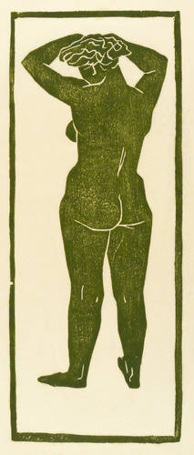 Arnold, Walter -  -  - Rückenakt