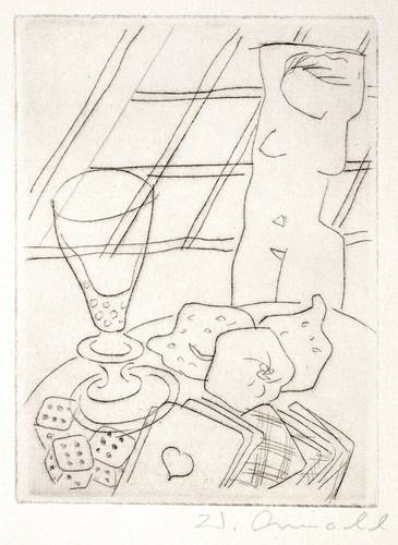 Arnold, Walter -  -  - Stillleben im Atelier