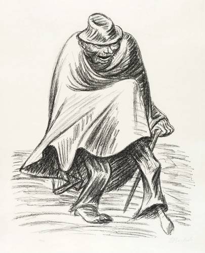 Barlach, Ernst -  -  - Vergnügtes Einbein II