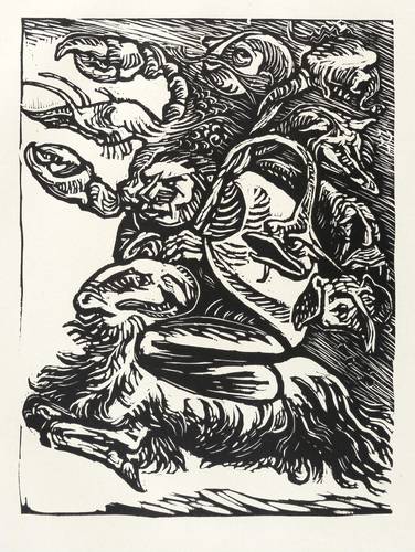 Barlach, Ernst - Walpurgisnacht (Goethe) - Walpurgisnacht (Goethe) - Reitender Urian