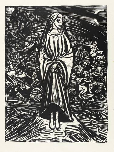 Barlach, Ernst - Walpurgisnacht (Goethe) - Walpurgisnacht (Goethe) - Gretchen