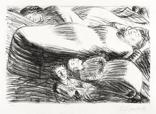 Barlach, Ernst -  -  - Schlaf im Tod