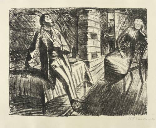 Barlach, Ernst - Der arme Vetter - Der arme Vetter - Gespräch vor Tisch