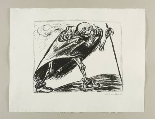 Barlach, Ernst -  -  - Wandernder Tod