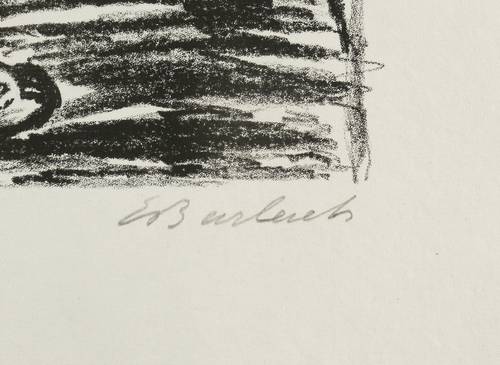 Barlach, Ernst -  -  - Wandernder Tod