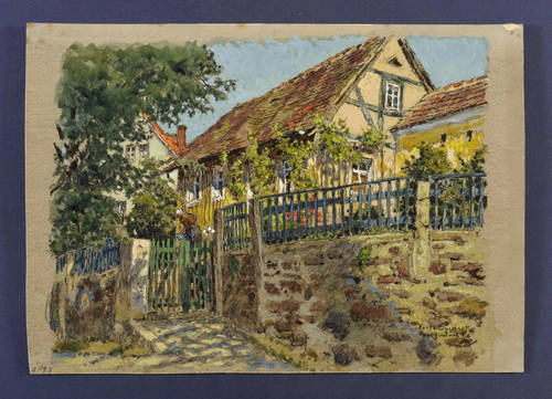 Beckert, Fritz -  -  - Krieschendorf (Bauernhäuser)