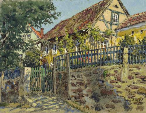 Beckert, Fritz -  -  - Krieschendorf (Bauernhäuser)