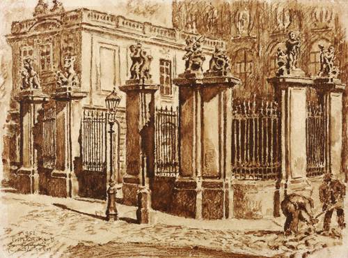 Beckert, Fritz -  -  - Das Coselpalais in Dresden