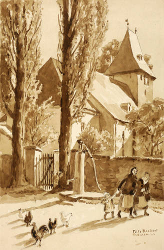 Beckert, Fritz -  -  - Thossen im Vogtland