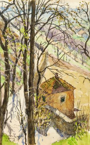 Beckert, Fritz -  -  - Pavillon in Nischwitz (Thallwitz)