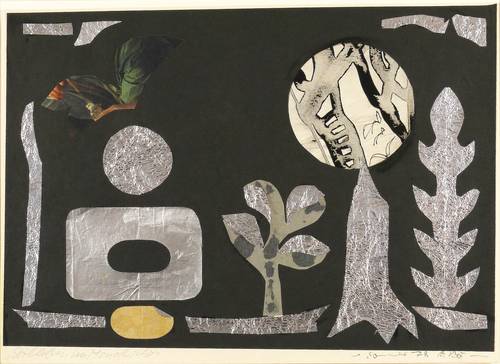 Böttcher, Agathe -  -  - Stillleben im Mondlicht