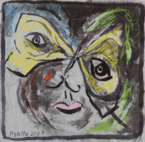 Böttcher, Agathe -  -  - Schmetterlingsgesicht