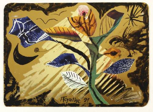 Böttcher, Agathe -  -  - Phantastische Blume