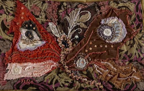 Böttcher, Agathe -  -  - Ohne Titel (Augen-Schmetterling)