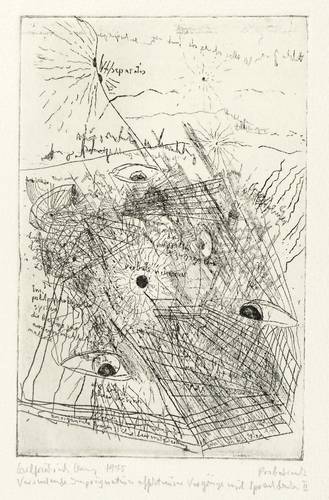 Claus, Carlfriedrich -  -  - Versuchende Imprägnation affektuöser Vorgänge mit Sprachdenken II