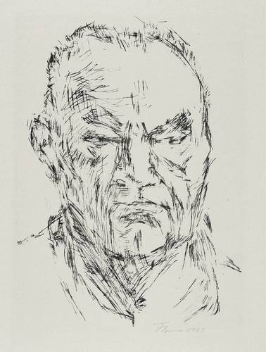 Cremer, Fritz -  -  - Selbstbildnis