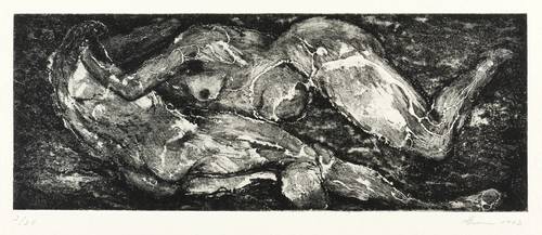 Cremer, Fritz -  -  - Zwei liegende weibliche Akte