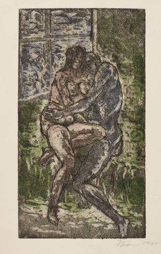 Cremer, Fritz -  -  - Liebespaar am Fenster