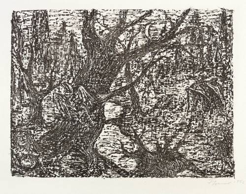 Cremer, Fritz - Walpurgisnacht - Walpurgisnacht - Brockenlandschaft