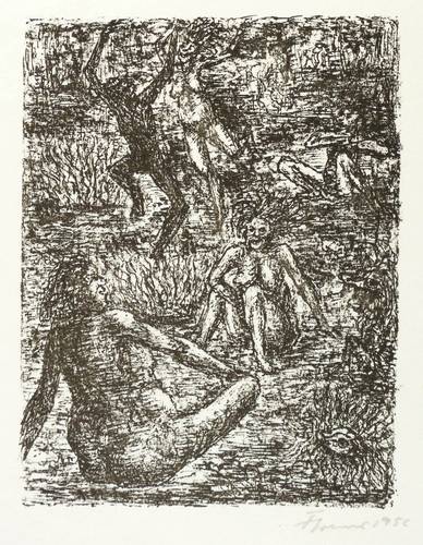 Cremer, Fritz - Walpurgisnacht - Walpurgisnacht - Hexentanzplatz (I)