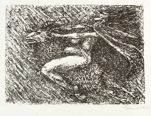 Cremer, Fritz - Walpurgisnacht - Walpurgisnacht - Hexe auf dem Bock