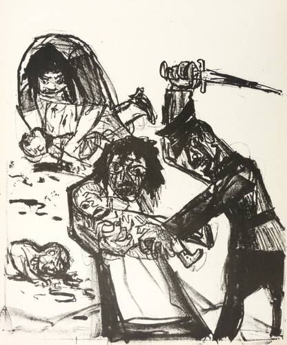 Dix, Otto - Das Evangelium nach Matthäus - Das Evangelium nach Matthäus - Der Kindermord zu Bethlehem