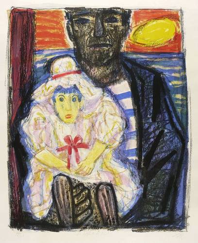 Dix, Otto -  -  - Der Fischer und das Kind