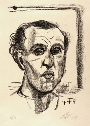 Dix, Otto -  -  - Der Maler Ernst Bursche I