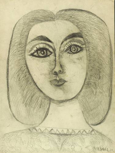 Drache, Heinz -  -  - Mädchenkopf