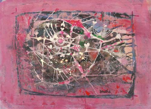 Drache, Heinz -  -  - Ohne Titel (Kugelfisch)