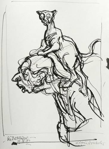 Drechsler, Klaus -  -  - Die Besessene