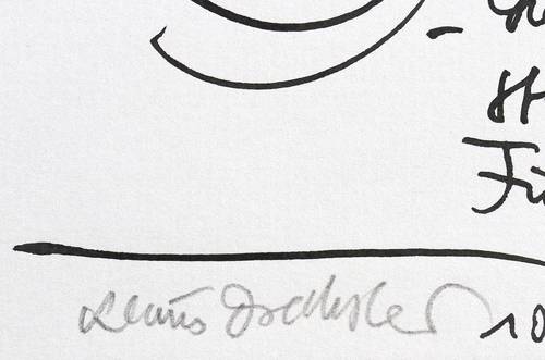 Drechsler, Klaus -  -  - Die Verzweifelte steckt sich die Finger in den Mund