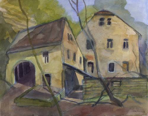 Drechsler, Klaus -  -  - Frühlingstag an der Lochmühle