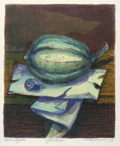 Drechsler, Klaus -  -  - Grüner Kürbis