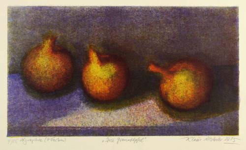 Drechsler, Klaus -  -  - Drei Granatäpfel