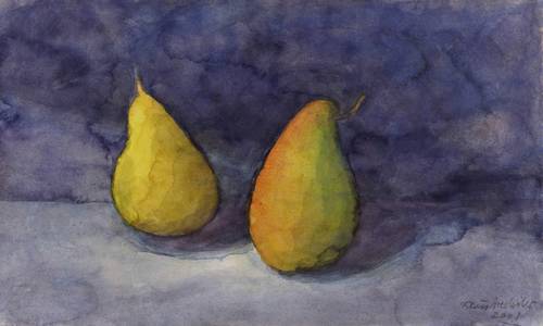 Drechsler, Klaus -  -  - Zwei reife Birnen II