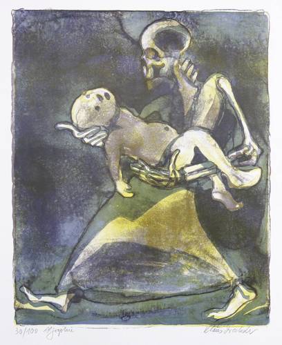 Drechsler, Klaus -  -  - Tod und Kind (Vergänglichkeit und Leben)