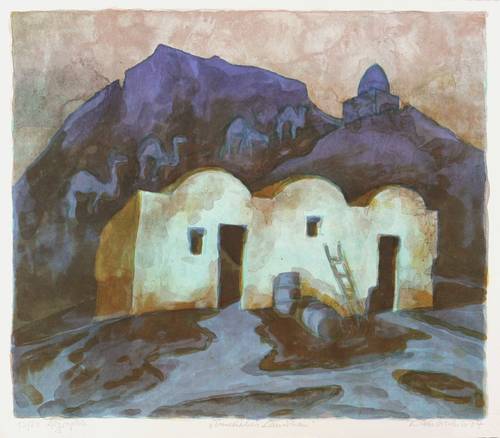 Drechsler, Klaus -  -  - Tunesisches Landhaus