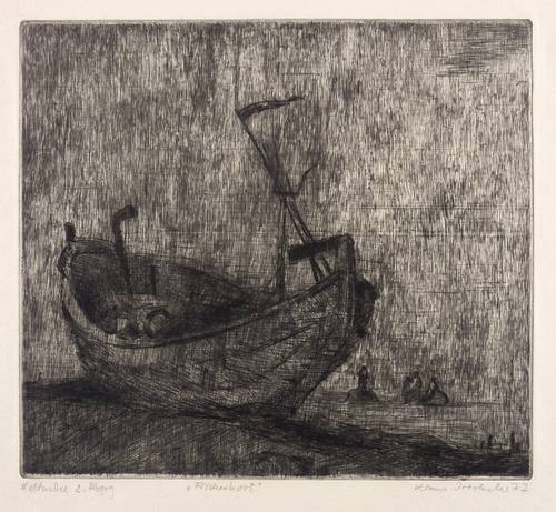 Drechsler, Klaus -  -  - Fischerboot