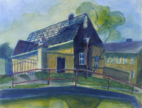 Drechsler, Klaus -  -  - Denkmalgeschütztes Haus im Verfall (Daube)