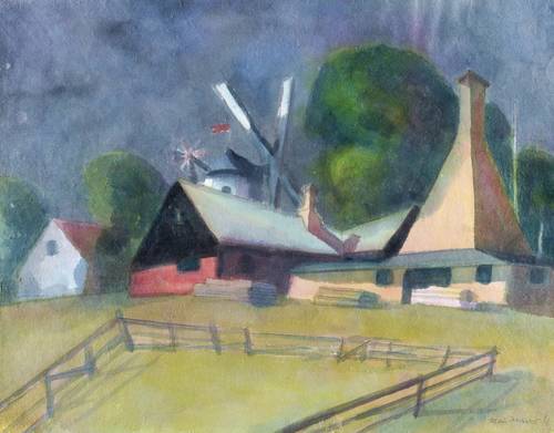 Drechsler, Klaus -  -  - Aufziehendes Gewitter (Arsdale, Bornholm)