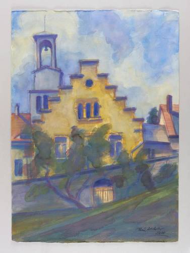 Drechsler, Klaus -  -  - Stufengiebel und Glockenturm (Helfenberger Gut) II